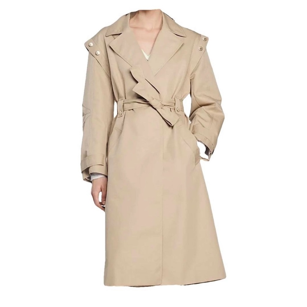 Sandro Beige Trench Coat